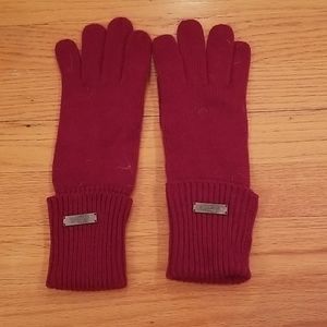Denim Essentials Magenta Winter Gloves